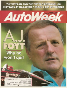 AUTOWEEK 1988 OCT 03 - FOYT STORY, 1973 CORVETTE, TOYOTA CRESSIDA, MG SA & WA