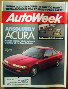 AUTOWEEK 1989 MAY 08 - CIZETA MORODER, LUMINA STOCKER