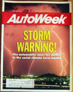 AUTOWEEK 1989 JULY 24 - DeLOREAN v CHAPMAN, GRANDS PRIX