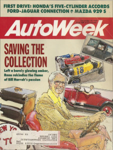 AUTOWEEK 1989 DEC 18 - HARRAH CARS, MAZDA 929 S, 1910 MARION ROADSTER, VIGOR*