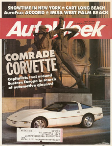 AUTOWEEK 1990 APR 30 - CART LONG BEACH, IMSA PALM BEACH, VETTE IN USSR, ASARDO