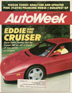 AUTOWEEK 1990 AUG 20 - 240SX, BUDAPEST GP, FERRRI 348, NICK MASON’s SUPERCARS