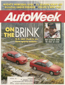 AUTOWEEK 1990 NOV 26 - SPIRIT R/T v OMEGA 3000 24V, EAGLE PREMIER, VOLVO 940