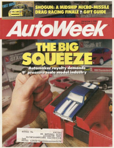 AUTOWEEK 1990 DEC 03 - FESTIVA SHOGUN, MODELS, NHRA FINALS at POMONA, BRICKLIN