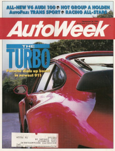 AUTOWEEK 1990 DEC 24 - V6 AUDI 100, TRANS SPORT, 911 TURBO, COMMODORE, SQUIRE