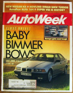 AUTOWEEK 1991 JAN 07 - DINAN 535 TEST, NISSAN NX, ALFA