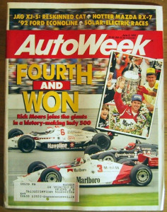 AUTOWEEK 1991 JUNE 03 - RX-7 INFINI TESTED, SENTRA SE-R