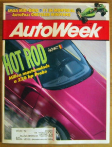 AUTOWEEK 1991 JUNE 10 - MILLEN PROBE, RENAULT ESPACE