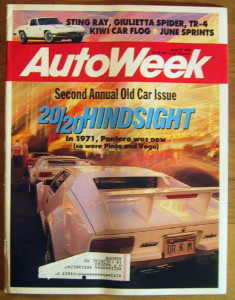 AUTOWEEK 1991 JUNE 17 - PANTERA Spcl, TR-4, STING RAY