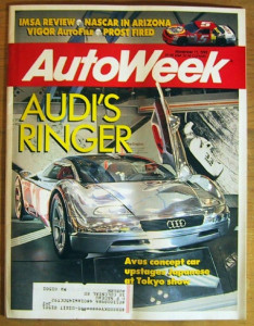 AUTOWEEK 1991 NOV 11 - MERKUR TWIN-CAM, ACURA VIGOR