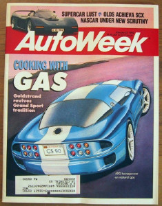 AUTOWEEK 1992 JAN 27 - GULDSTRAND GS90, ESCORT RS2000