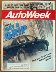 AUTOWEEK 1992 FEB 03 - TRACTION CONTROL, SUBARU SVX