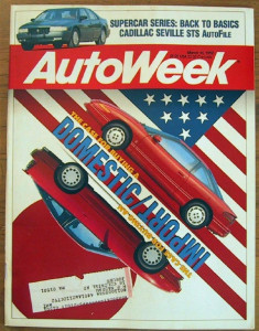AUTOWEEK 1992 MAR 16 - IMPORT vs. AMERICAN MADE CARS