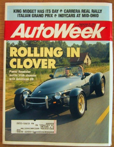 AUTOWEEK 1992 SEPT 21 - PANOZ ROADSTER, BMW 525 TOURING