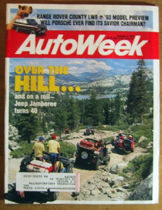 AUTOWEEK 1992 OCT 05 - OFF ROAD SPECIAL, GRANDS PRIX