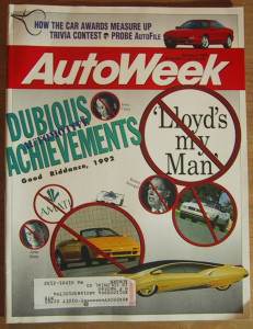 AUTOWEEK 1993 JAN 04 - FORD PROBE GT Spcl, SAAB 9000CSE