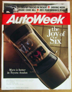 AUTOWEEK 1994 FEB 07 - EDDIE HILL, NEW AVALON & MR2
