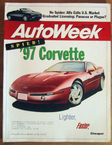 AUTOWEEK 1995 FEB 06 - ALFA SPECIAL, '97 VETTE, CHAPMAN