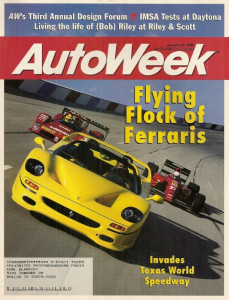 AUTOWEEK 1996 JAN 22 - JAMES GARNERs OLDS BANSHEE, FERRARI F50, BMW 540i SPORT