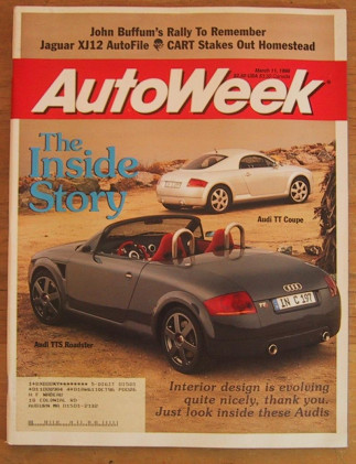 AUTOWEEK 1996 MAR 11 - COBRA, XJ12 TESTED, TT & TTS