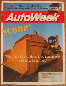 AUTOWEEK 1996 APR 01 - AUDI A4, OUTBACK & PASSAT TESTED