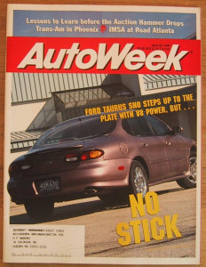 AUTOWEEK 1996 APR 29 - TAURUS SHO TEST, ZORA DUNTOV