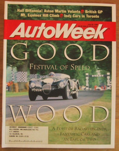 AUTOWEEK 1996 JULY 22 - Mt EQUINOX, ASTON MARTIN DB7