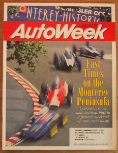 AUTOWEEK 1996 SEPT 09 - M. ANDRETTI, J. GORDON, FELLOWS