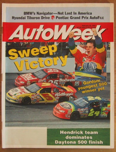 AUTOWEEK 1997 FEB 24 - HENDRICK SWEEP, GRAND PRIX GTP