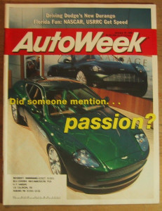 AUTOWEEK 1998 JAN 19 - RICKY CRAVEN, PANOZ AT DAYTONA