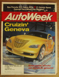 AUTOWEEK 1998 MAR 16 - CHRYSLER CONCEPTS, 911 CABRIOLET
