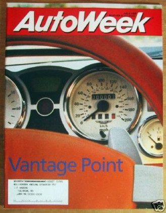AUTOWEEK 1998 JULY 06 - PROJECT VANTAGE, DB6, GALANT V6