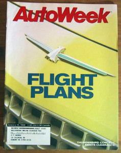 AUTOWEEK 1999 JAN 25 - NEW THUNDERBIRD SPECIAL, 328i