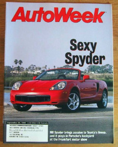 AUTOWEEK 1999 SEPT 20 - TOYOTA MR-SPYDER TESTED, WAGONS