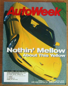 AUTOWEEK 1999 OCT 04 -C5-R VETTE, JAG S-TYPE, MAX PAPIS