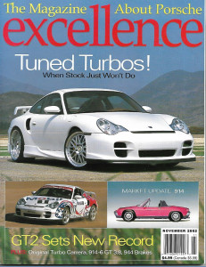 EXCELLENCE - PORSCHE 2002 NOV - 914-6 GT 3.8, 1st TURBO CARRERA