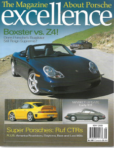 EXCELLENCE - PORSCHE 2003 MAY - BOXSTER vs Z4, RUF CTR, CTR2