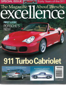 EXCELLENCE - PORSCHE 2003 NOV - 911 GT3 TEST, GT3 RS, HOT 356