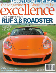 EXCELLENCE - PORSCHE 2005 OCT - OPEN RUF 3.8, LMP2, 550-01, 997 4S