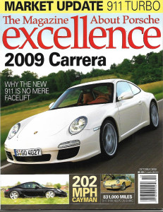 EXCELLENCE - PORSCHE 2008 OCT - NEW CARRERA, El TIBURON, LeMANS