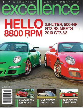 EXCELLENCE - PORSCHE 2010 APR - 924 CARRERA GTS v 944, OPEN 993