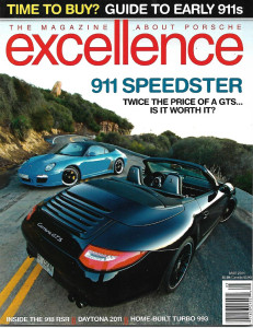 EXCELLENCE - PORSCHE 2011 MAY - 918 RSR, 911T PENSKE, 993 GT2