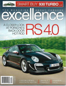 EXCELLENCE - PORSCHE 2011 DEC - 914 3.6, 991, GT3RS 4.0, '78 928
