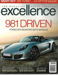 EXCELLENCE - PORSCHE 2012 JUNE - STIRLING, '58 356A, 996 TURBO