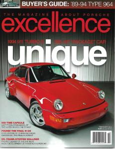 EXCELLENCE - PORSCHE 2014 FEB - 959, LAST 914/6, SPEEDSTER GR