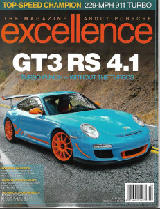 EXCELLENCE - PORSCHE 2014 MAY - GT3 RS 4.1, 229mph, HOT ROD '67 S