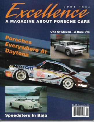 EXCELLENCE - PORSCHE 1994 JUNE - 916, COSWORTH IMSA PISTONS