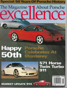 EXCELLENCE - PORSCHE 1998 NOV - TWIN T 911, PROTOTYPE SPEEDSTER