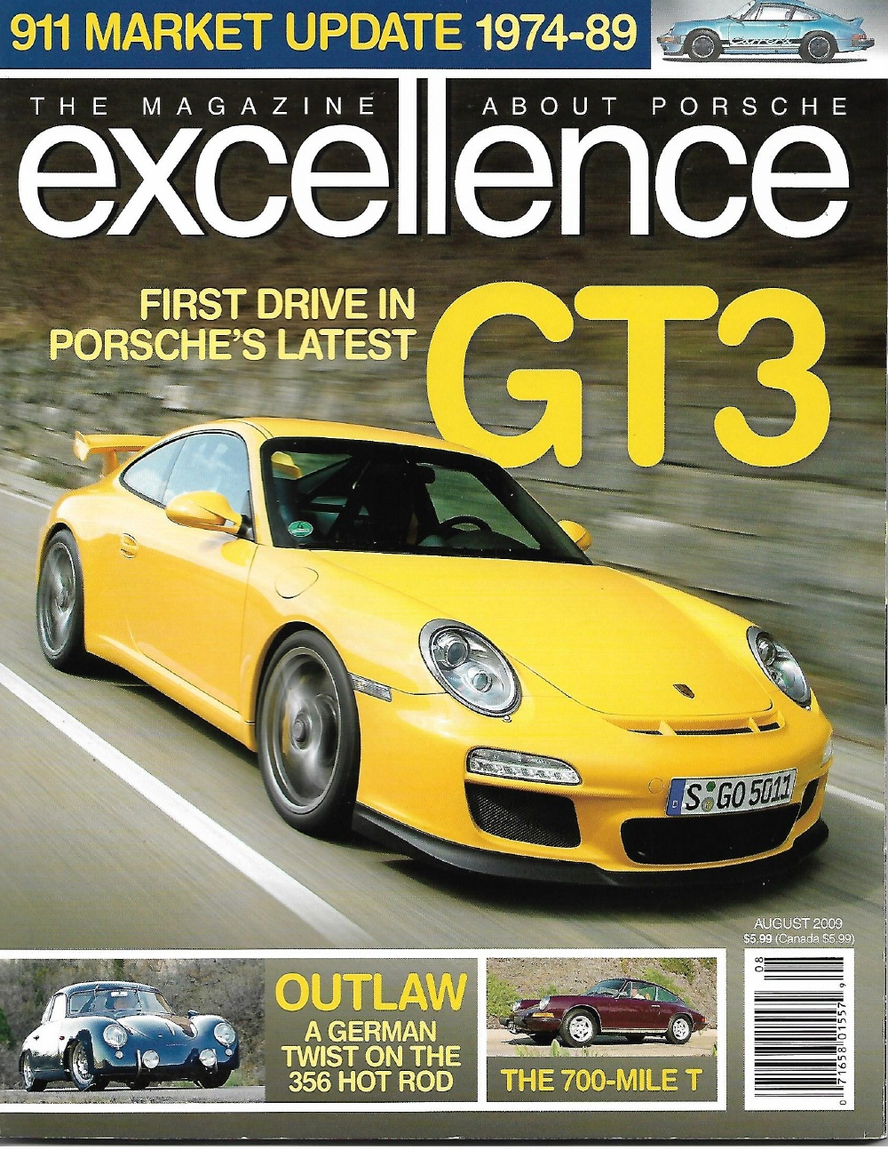 EXCELLENCE PORSCHE 2009 AUG GT3 TEST, OUTLAW 356, 917/10