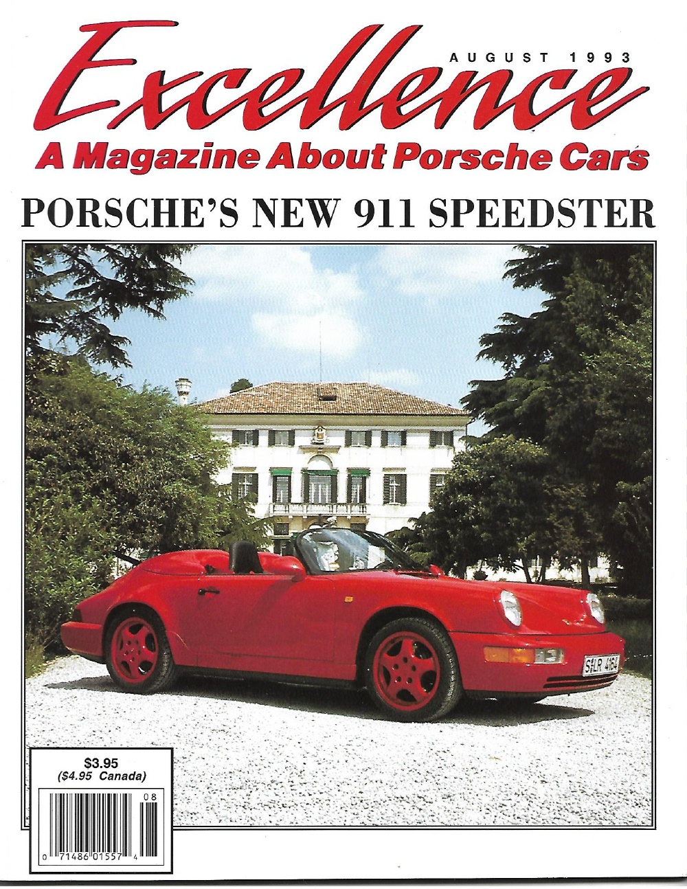 EXCELLENCE PORSCHE 1993 AUG NEW 911 SPEEDSTER, 356 RACER